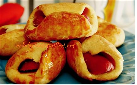 Sosisli Ev Poğaçası Tarifi En Kolay Hamur İşi Tarifleri  Sosisli Ev Poğaçası Tarifi En Kolay Hamur İşi Tarifleri